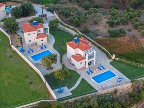 Kefalonian Gems is a 2-Villa Resort for your large group