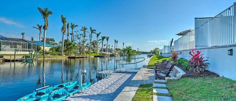 Cape Coral Vacation Rental | 3BR | 2BA | 1 Step for Access | 1,350 Sq Ft