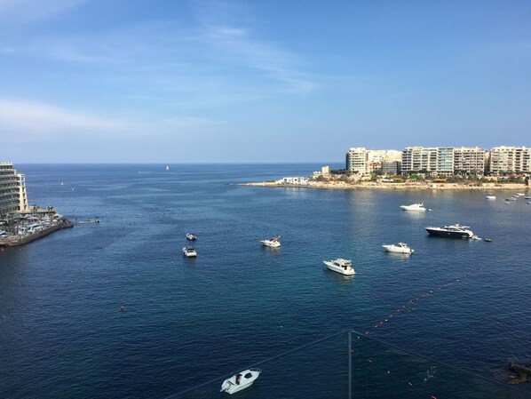 Actual view -  9th floor terrace - speaks for itself!!!