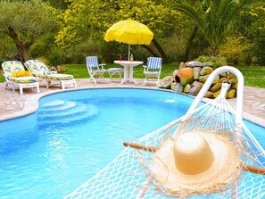 Piscine maison de vacances