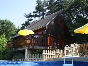 Piscine maison de vacances