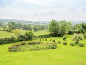 Aussicht vom Ferienhaus [Sommer]