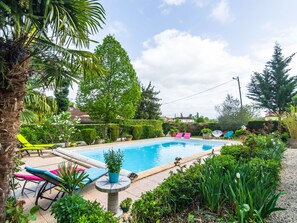 Schwimmbad des Ferienhauses