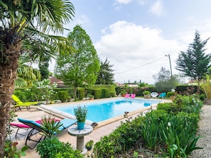 Piscine maison de vacances