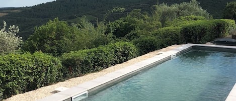 Piscine maison de vacances