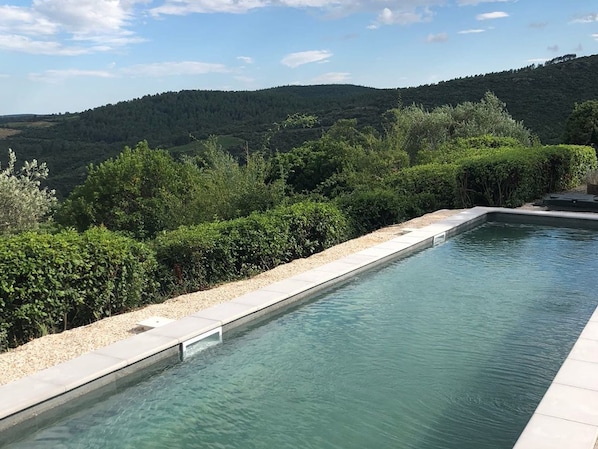 Piscine maison de vacances