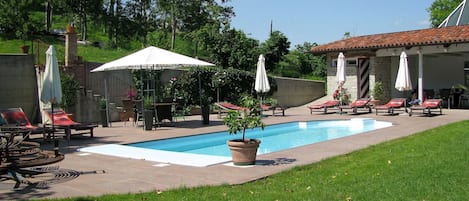 Piscine maison de vacances