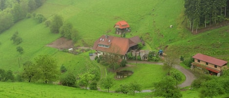 Außenseite Ferienhaus [Sommer]