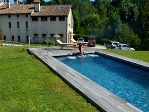 Piscine maison de vacances