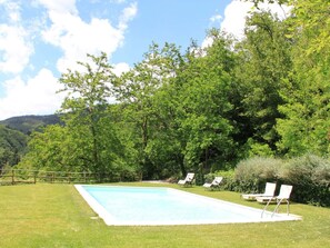 Schwimmbad des Ferienhauses