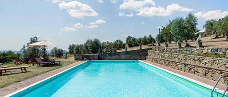 Piscine maison de vacances