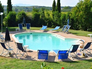 Schwimmbad des Ferienhauses