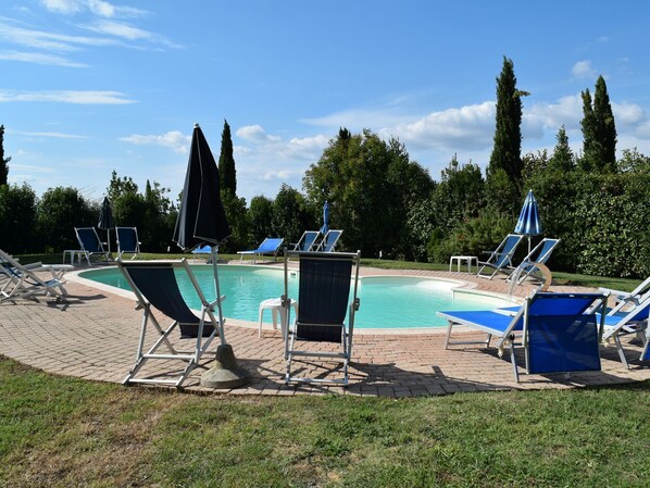 Schwimmbad des Ferienhauses