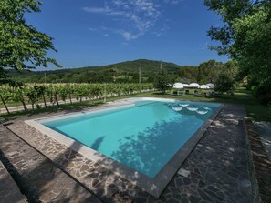 Piscine maison de vacances