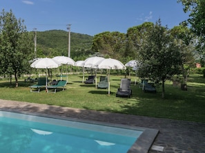 Piscine maison de vacances