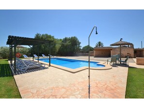 Schwimmbad des Ferienhauses