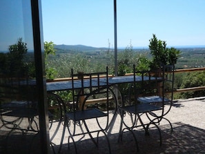 Vue de la maison de vacances [été]