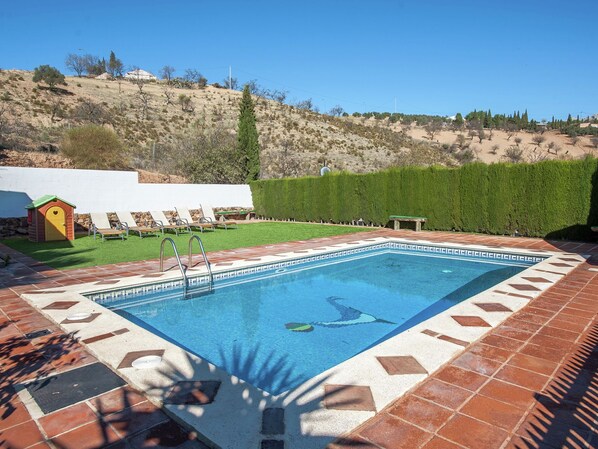 Piscine maison de vacances