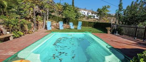 Schwimmbad des Ferienhauses