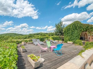 Vue de la maison de vacances [été]