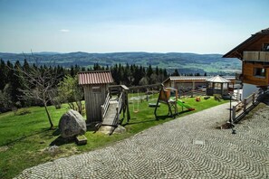 Vue de la maison de vacances [été]