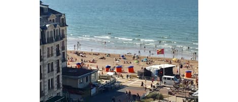 Vue sur la plage/l’océan