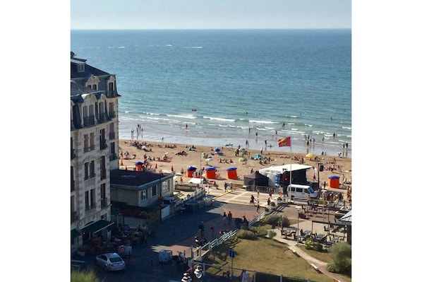 Vue sur la plage/l’océan