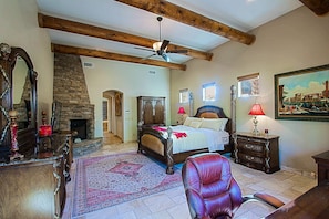 Master suit CA King bed