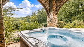 Bubbelpool utomhus