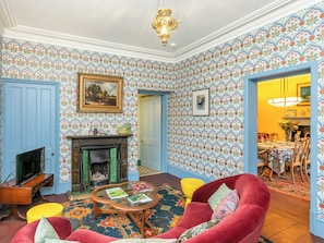 Living room | Top Lodge - Broughton Hall Estate, Broughton, near Skipton