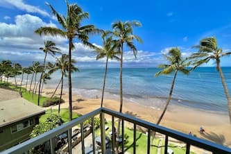 Ocean Front With Ocean View! AC, King Bed, 2 Bath!