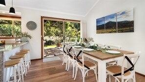 Dining Room | Doors to Garden 