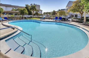 Cool off in the refreshing pool
