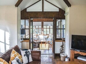 Open plan living space | Riverbank Cottage - Brockholes Farm, Near Tebay