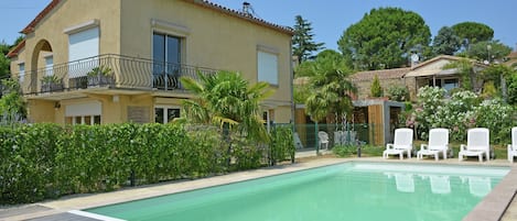 Piscine maison de vacances