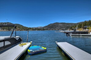 You can dock your boat here, on your own private dock!