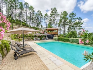 Piscine maison de vacances