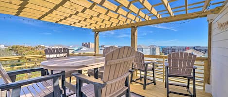 Carolina Beach Vacation Rental | 4BR | 4.5BA | 2,656 Sq Ft | Elevator Access