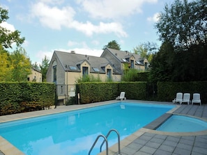 Piscine maison de vacances