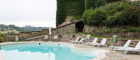 Schwimmbad des Ferienhauses