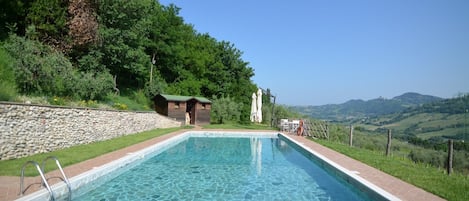 Piscine maison de vacances