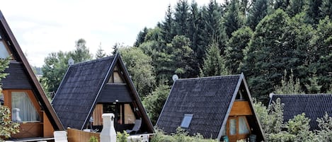 Außenseite Ferienhaus [Sommer]