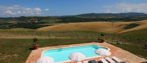 Piscine maison de vacances