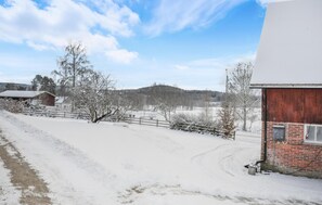 outside
