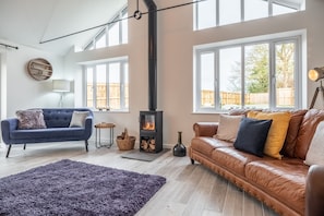 Weavers, Felbrigg: Take a seat and cosy up by the wood burning stove