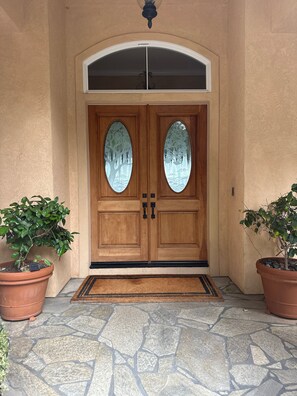 Front door entrance 