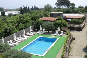 Piscine maison de vacances