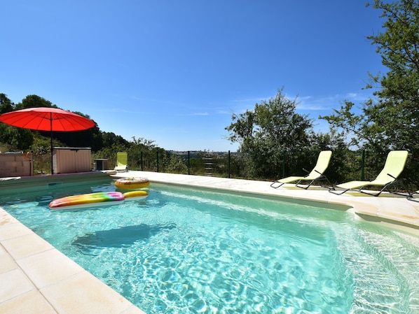 Piscine maison de vacances