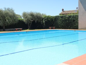 Schwimmbad des Ferienhauses