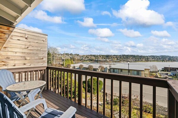 Relax and take in the views of the bay!